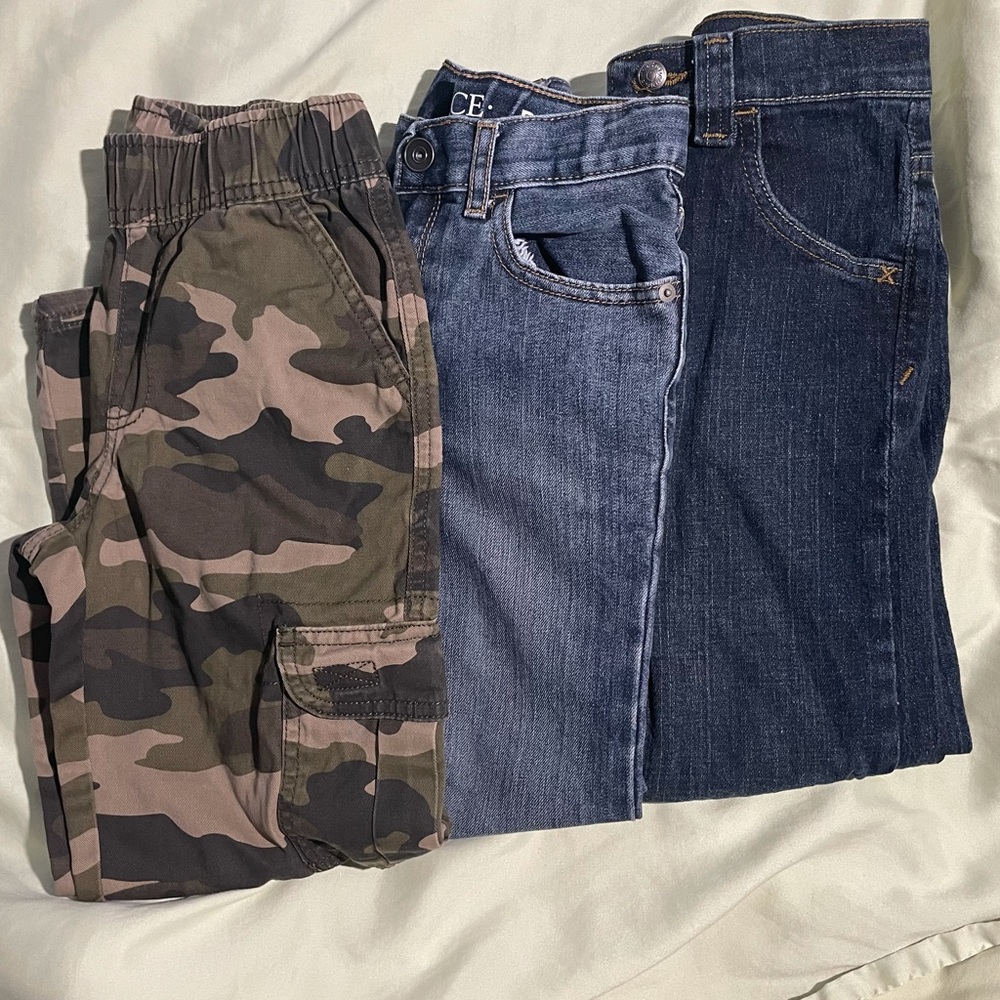 Lot of 3 boys jeans/pants Sz 6